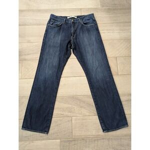 Agave Denim‎ Gringo Jeans Classic Straight Leg Dark Wash Denim 36x35 Made in USA